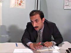 茶髪の, なめる, 教師, ティーン