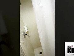 Jay Bangs Mila Mars, His Cute Ebony GF, In The Gym Bathroom
