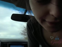 素人, フェラチオ, 茶髪の, 中出し, 彼女, 公共, ガリガリ, タトゥー