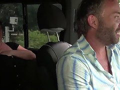 Grosse titten, Blasen, Auto, Handjob, Hd, Riesig, Polizei, Titten