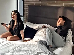 Cheating wife gets wild with brother-in-law - rough doggy & deep throat