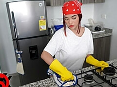 デカ尻, デカチン, デカパイ, フェラチオ, バック, 淫乱熟女, 赤毛