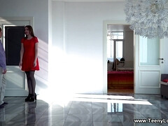 18 jaar, Zwart, Europees, Ondergoed, Nylonstof, Geschoren, Kousen, Tiener