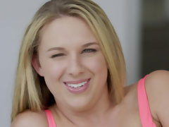 Pretty blonde Brooke Wylde nonstop orgasms from bbc