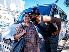 Anal, Gorda, Tetas grandes, Autobús, Coche, Hd, Público, Sexo fuerte