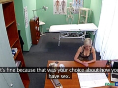 Amateur, Médecin, En levrette, Doigter, Léchez, Bureau, Chatte, Voyeur