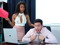 Tetas grandes, Negro, Mamada, Estilo perrito, Ébano, Pajear, Interracial, Tetas naturales