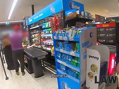 Mooi, Blond, Rondborstig, Hardcore, Natuurlijke tieten, Tatoeage, Tiener, Uniformpje