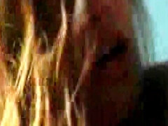 美女, デカ尻, ブロンド, フェラチオ, 裸, アウトドア, オッパイの, 濡れ