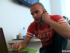 美人, ブロンド, フェラチオ, エロ熟女, イマラチオ, 手コキする, 淫乱熟女, 母