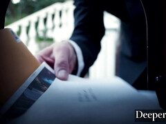 Cul à la bouche, Blonde, Plantureuse, Double pénétration, Lingerie, Chevaucher, Jupe, Jarretelles