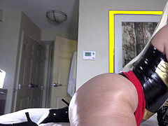 Grosser schwanz, Schwarz, Weibliche domination, Ablutschen, Spielzeuge