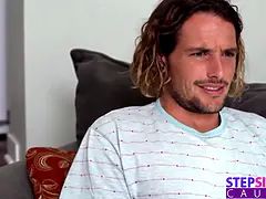 Grote mammen, Sperma shot, Diep in de keel, Brillen, Gezichtspunt, Ruw, Schreeuwen, Geschoren