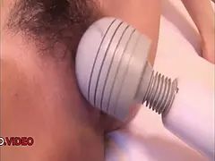 Fingering Enas passionate JAV Blowjob session ends with POV