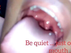 Amerikanisch, Blasen, Braunhaarige, Sperma im mund, Extrem, Hd, Interrassisch, Latina