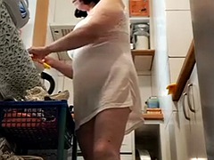 美女, ぽちゃ, 浮気する, 黒人, ハードコア, 下着, 熟年, 淫乱熟女