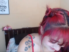 美女, ぽっちゃり, 自家製, 異人種間, 下着, 熟年, ハメ撮り, 赤毛