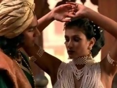 美女, インド人, ソフトコア, オッパイの