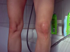 Douche, Tieten likken, Vibrator, Bekijker