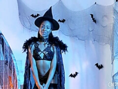 Enthousiasteling, Grote kont, Bruinharig, Zwart, Flexibiel, Ondergoed, Alleen, Kousen