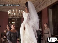 Asiático, Novia, Morena, Engañando, Hd, Público, Medias largas, Boda