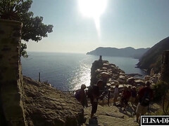 Arsch, Grosser arsch, Blondine, Flashen, Masturbation, Öffentlich, Muschi, Titten