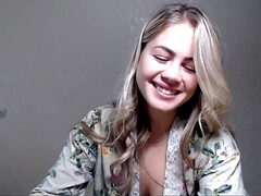 お尻, 美女, デカ尻, ブロンド, オマンコ, 一人, ティーン, オッパイの