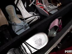 アナル, 舐める尻, ブロンド, ヒール, 下着, 裸, オマンコ, オッパイの