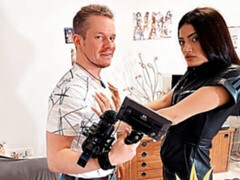 Kont, Grote kont, Pijpbeurt, Bruinharig, Gezichtspunt, Geschoren, Tatoeage, Tiener