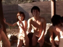 Amateur, Sucer une bite, Groupe, Hd, Japonaise, Orgie, De plein air, Adolescente