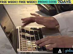 Girlsway - cougar medic makes patient Eliza Ibarra squirt multiple times with her assistant's help