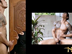 The first time the Thai model has oral sex