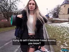 Leie, Grosse titten, Blondine, Spermaladung, Würgen, Deutsch, Hd, Pov
