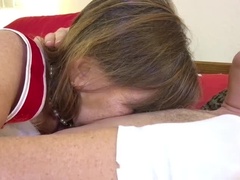 素人, アメリカ人, ぽっちゃり, フェラチオ, 車, イマラチオ, 自家製, 熟年