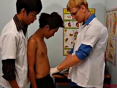 Amateur, Anal, Asiatique, Médecin, Érotique, Doigter, Adolescente, Uniforme
