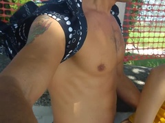 Arsch, Blasen, Schwanz, Handjob, Hd, Selbstgemacht, Natürlichen titten, Öffentlich