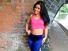 素人, デカ尻, デカパイ, 茶髪の, 露出狂, ラティーナ, 淫乱熟女, 公共