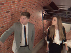 Arsch, Grosse titten, Blondine, Blasen, Braunhaarige, Absätze, Natürlich, Muschi