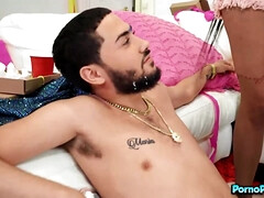 Culo grande, Tetas grandes, Mamada, Ébano, Lencería, Fiesta, Pov, Trio