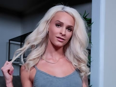 Blondine, Blasen, Hundestellung, Handjob, Pov, Rasiert, Jungendliche (18+), Titten