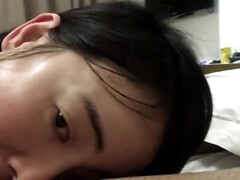 Enthousiasteling, Aziatisch, Pijpbeurt, Rondborstig, Sperma shot, Hd, Tepels, Tieten likken