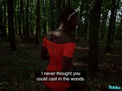 Africain, Amateur, Américain, Noire, Tir de sperme, Noir ébène, Interracial, De plein air