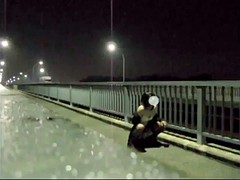 Aziatisch, Masturbatie, Buiten, Bekijker