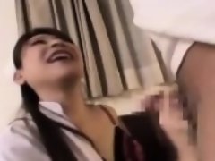 Seductive Japanese nurse with big boobs gets drilled deep o