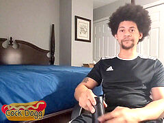 Unboxing, vibrator orgasm, big cock