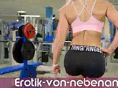 Enthousiasteling, Universiteit, Duits, Vriendin, Klein, Mager, Tiener, Trio