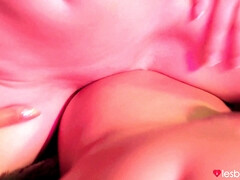 Arsch, Tussi, Schlafzimmer, Puppe, Küssen, Lesbisch, Natürlichen titten, Muschi