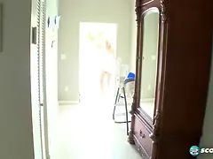 デカパイ, ブロンド, Hd, オナニー, アウトドア, プール, 一人, おもちゃ