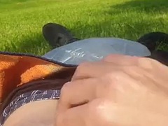 Grosse bite, Tir de sperme, Européenne, Homosexuelle, Allemand, Masturbation, De plein air, Solo