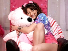 Amateur, Dormitorio, Masturbación, Pequeña, Flaco, Solo, Estriptis, Adolescente